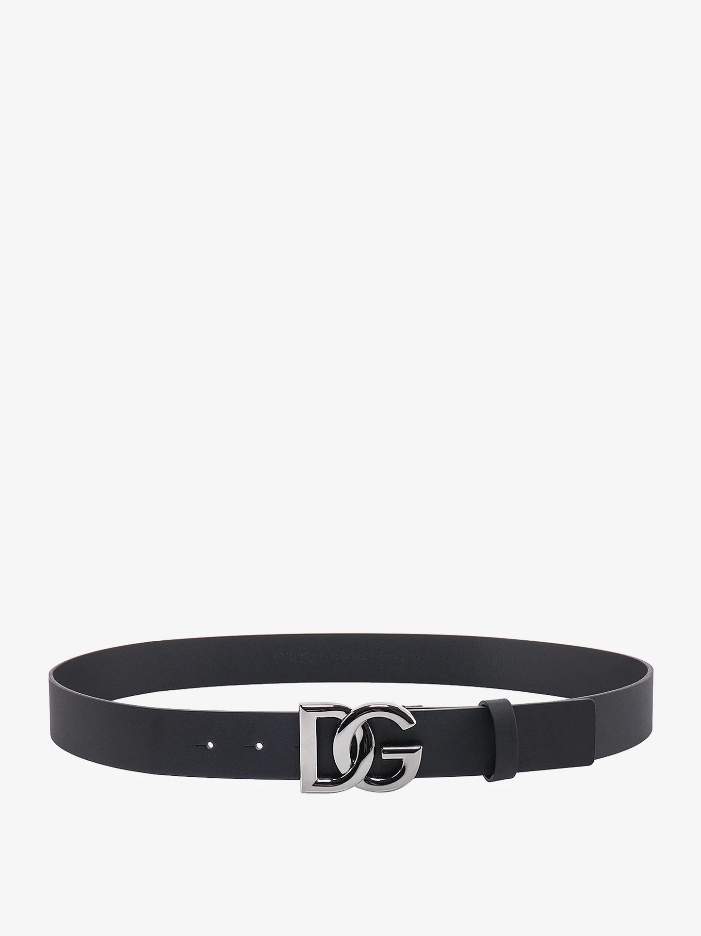 Dolce Gabbana - Ceinture en cuir avec logo