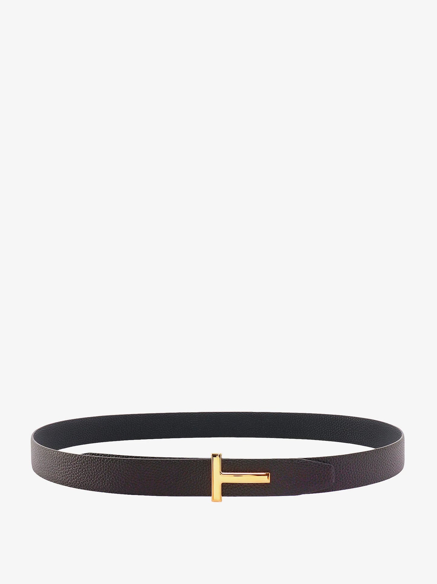 Tom Ford - ceinture en cuir marron