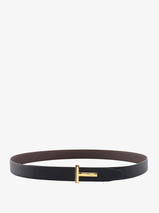 Tom Ford - ceinture en cuir marron