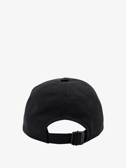 Saint Laurent - Casquette en coton et en lin