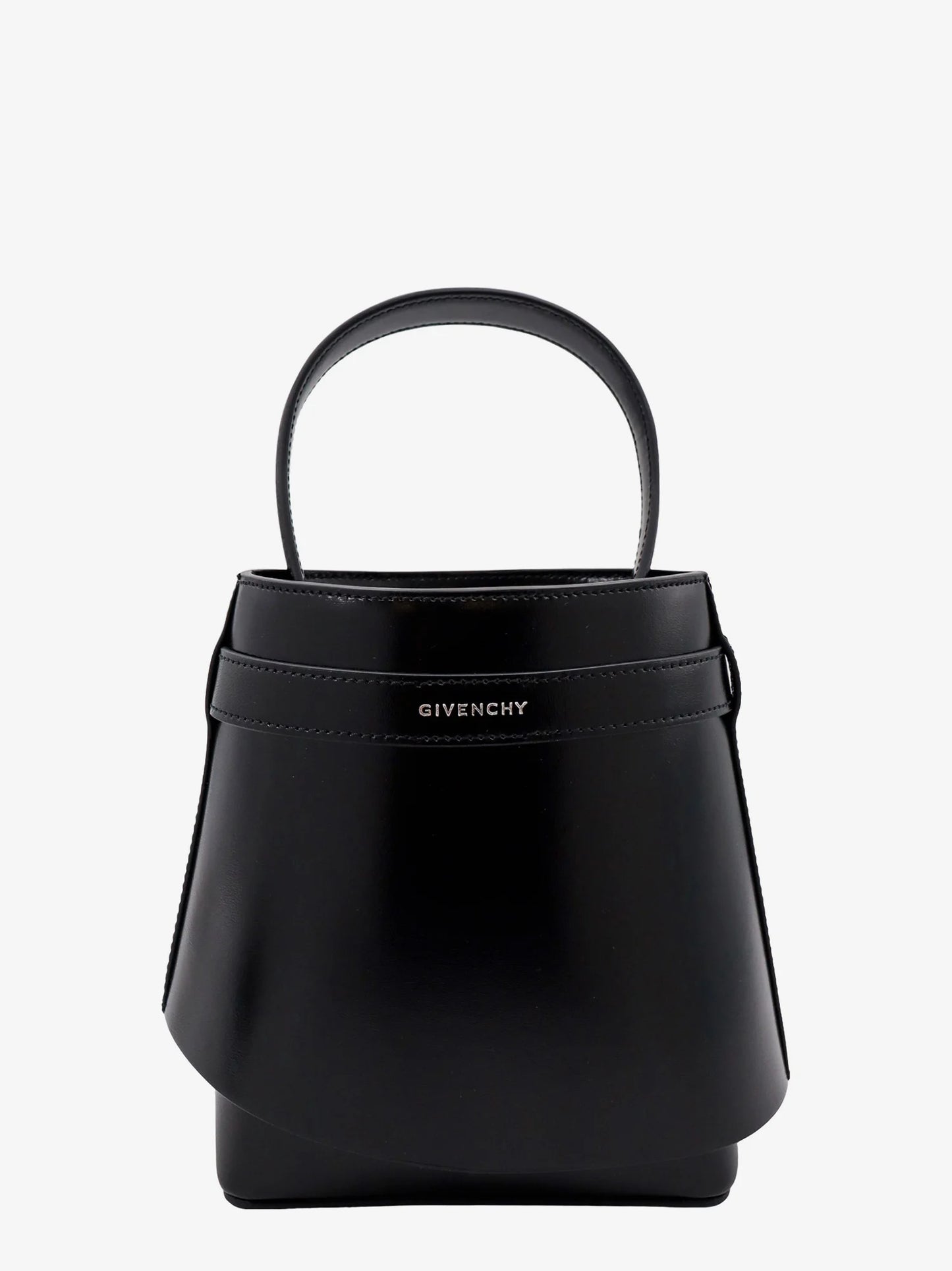 Givenchy - Sac seau en cuir Shark Lock