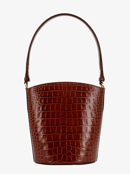 Tom Ford - sac bucket en cuir avec logo Whitney T