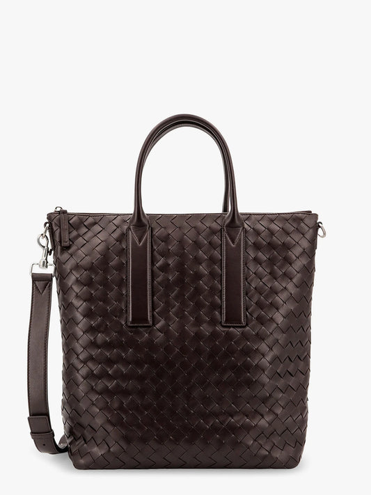 Bottega Veneta - Sac à main en cuir avec motif tissé iconique