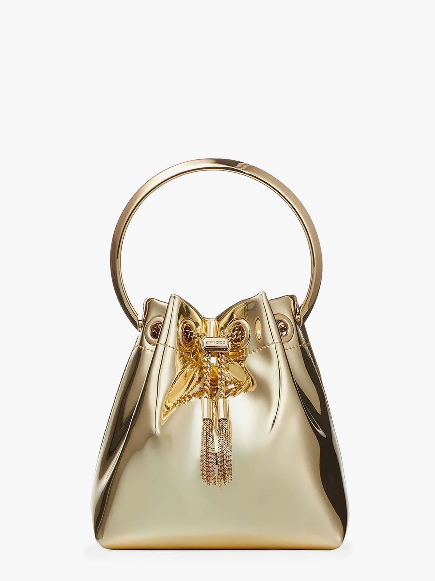 Jimmy Choo - Sac seau à effet miroir