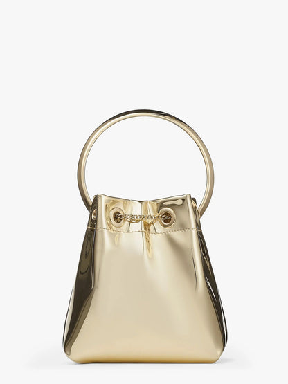 Jimmy Choo - Sac seau à effet miroir