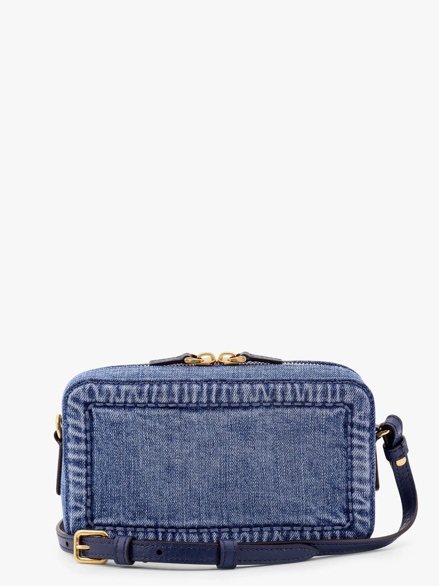 Valentino Garavani - Mini sac à épaule Alltime en denim