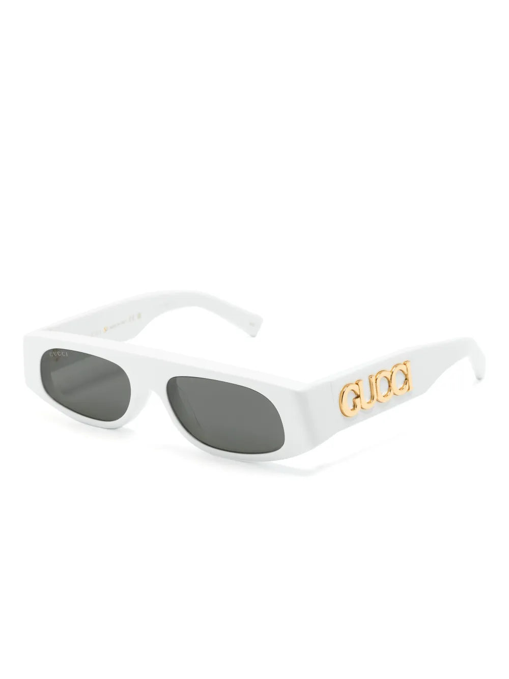 Gucci - lunettes de soleil à monture rectangulaire