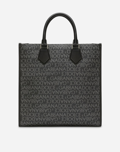 Dolce Gabbana - CABAS MOYEN FORMAT EN JACQUARD ENDUIT