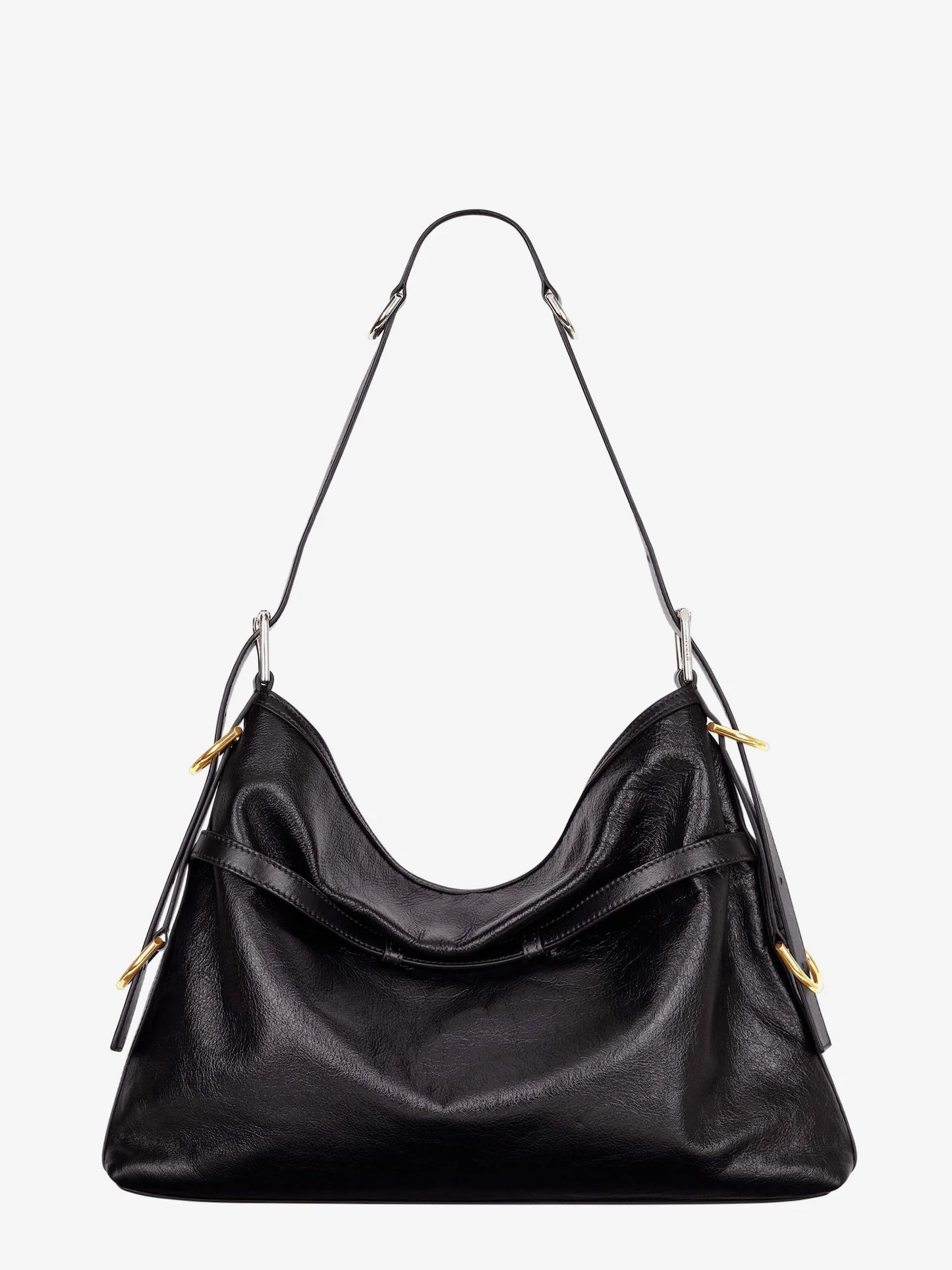 Givenchy - Sac à épaule en cuir martelé