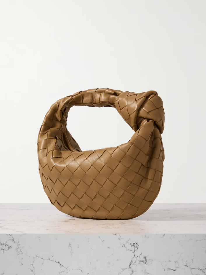 Bottega Veneta - Sac à main en cuir intrecciato à nœud Jodie Mini