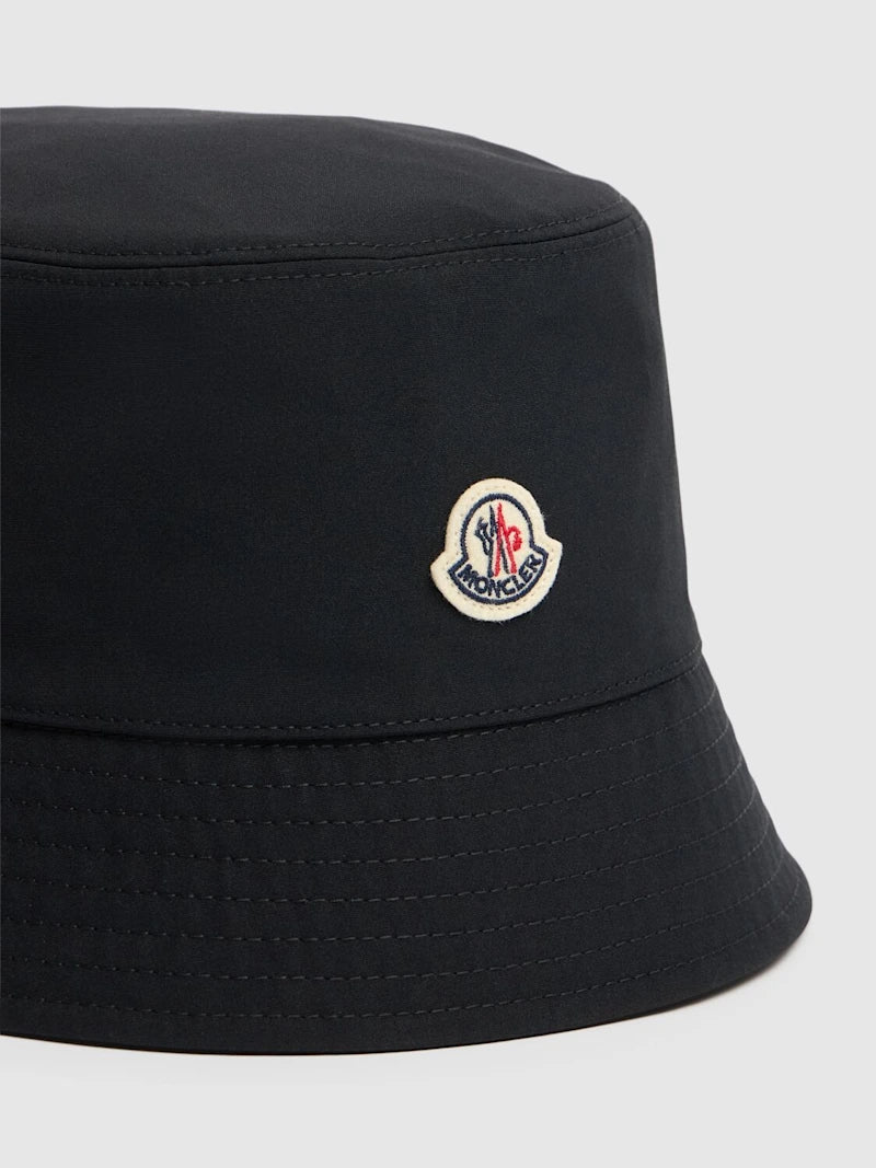 Moncler - BOB EN COTON MÉLANGÉ