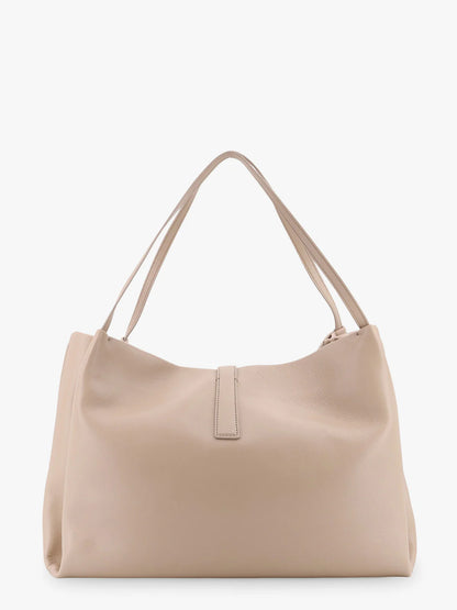 Ferragamo - Sac à bandoulière en cuir beige