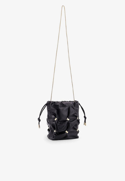 Ferragamo - Mini sac seau en cuir nappa