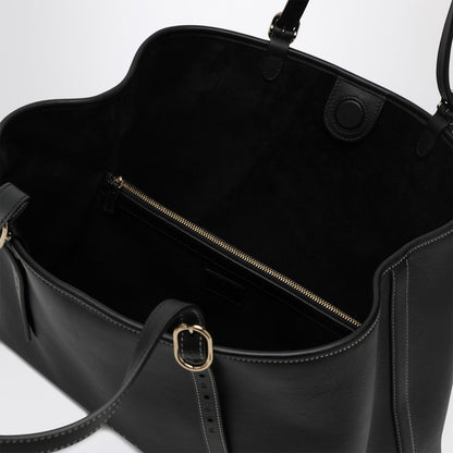 Gucci - Sac shopping moyen GG Emblem noir