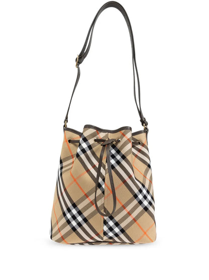 Burberry - sac porté épaule à motif Vintage Check